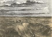 Sturt and his foljeslagare wonder kartmatning wide farden to the interior of Anustralien 1844-45